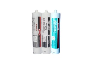 Silicone rubber flat sealant